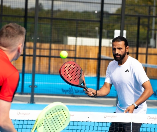 Padel tennis lessons