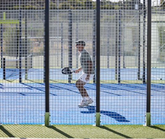 Padel courts at Neilson