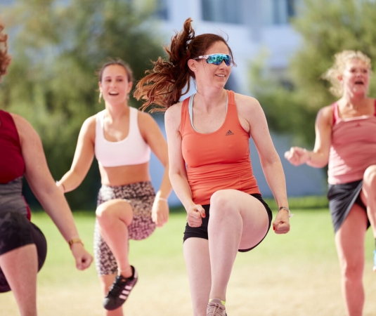 Group exercise.