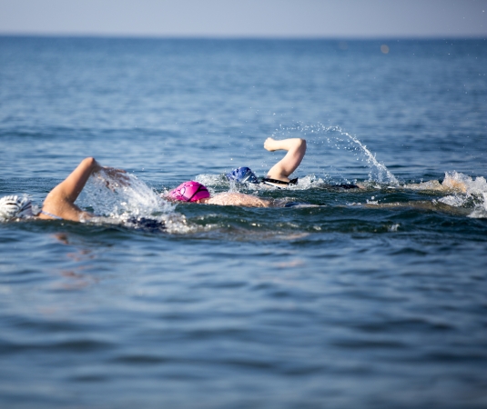swimming