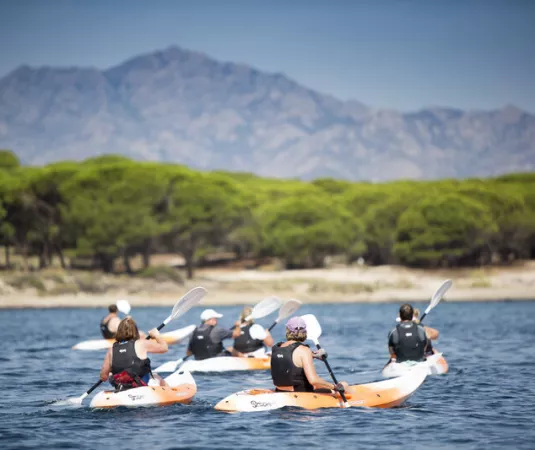 Kayaking holidays in Sardinia