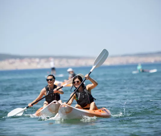 Kayaking at our Beach Clubs
