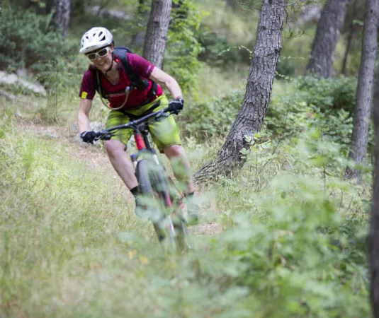 intermediate and expert mountain biking