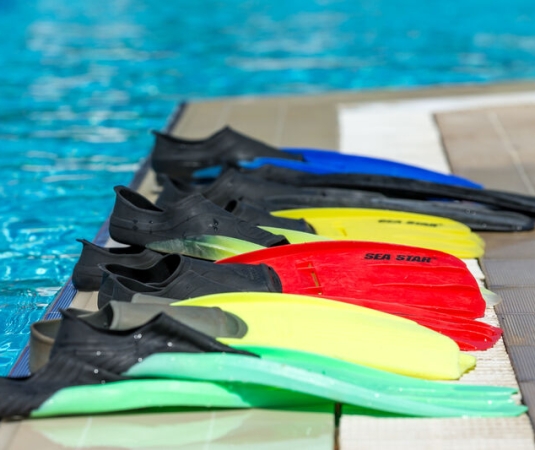 Scuba diving flippers
