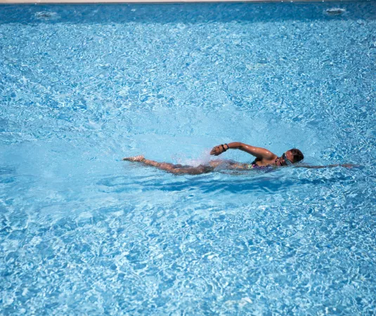 Swimming in Greece
