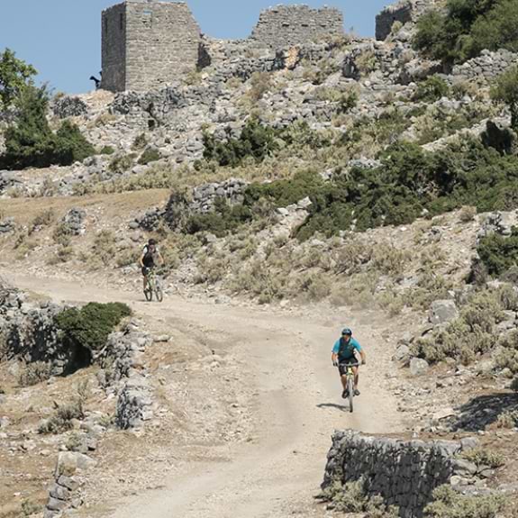 There's some great mountain biking