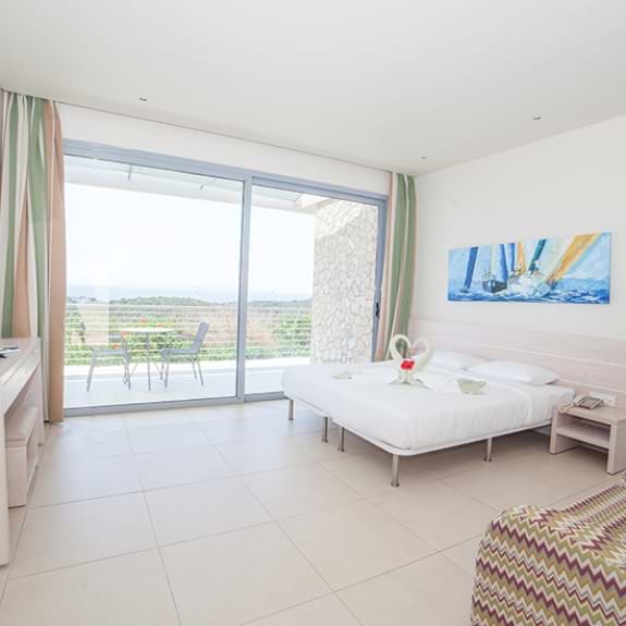 One of the premium rooms