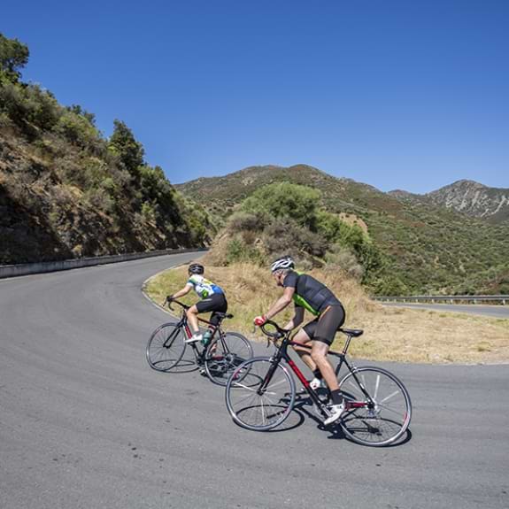 The road cycling's pretty good too