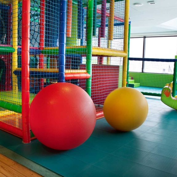 Fantastic facilities in the children's playroom