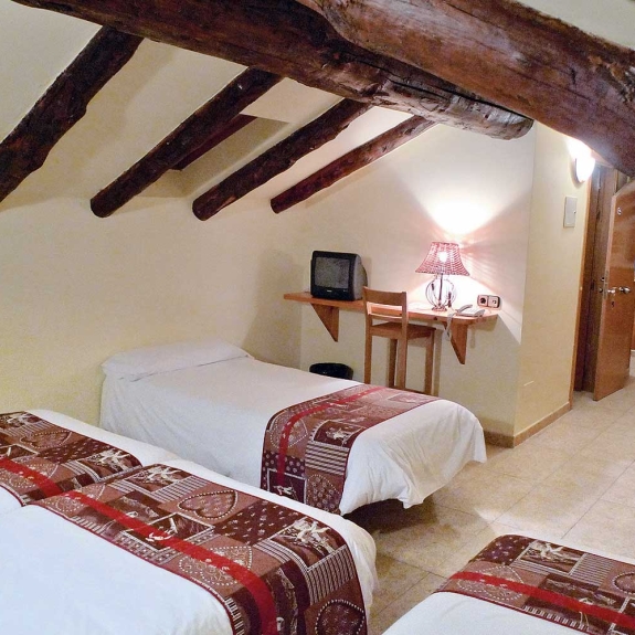 The top floor family room