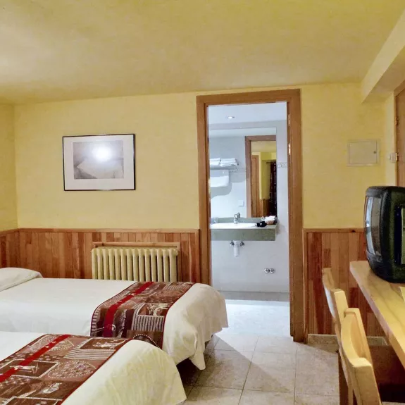 A twin room