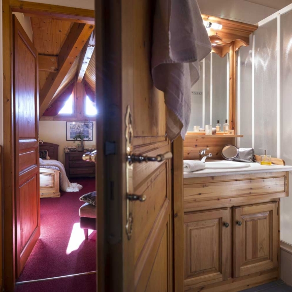 Typical shower facilities