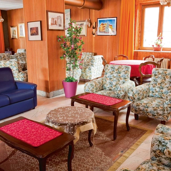 The lounge area in the bar