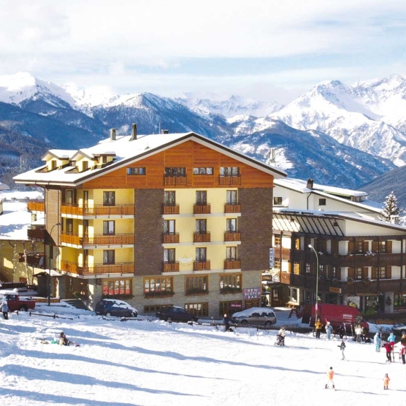 The slopeside Hotel Stella Alpina