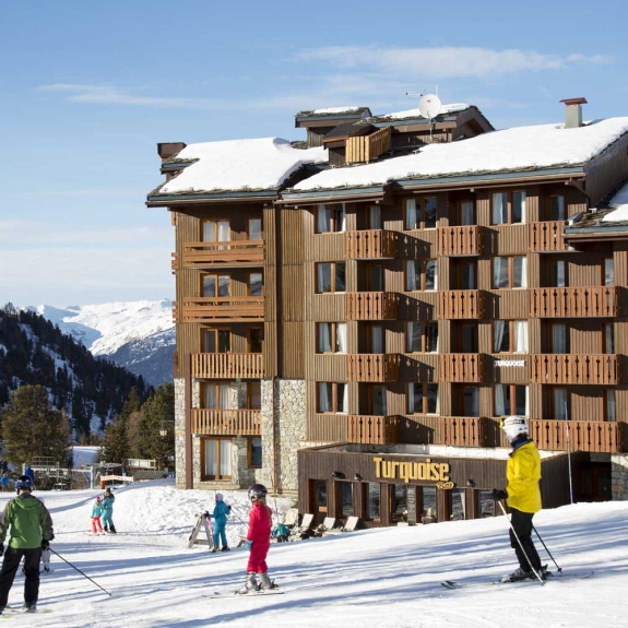 Ski to and from your door