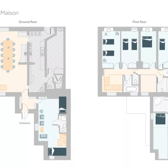 Chalet La Vieille Maison floorplan