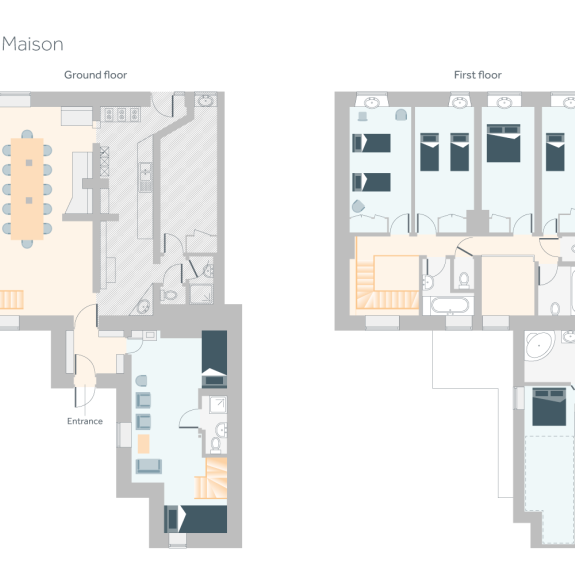 Chalet La Vieille Maison floorplan