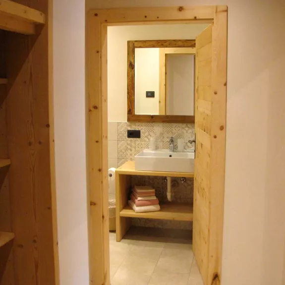 The bathroom