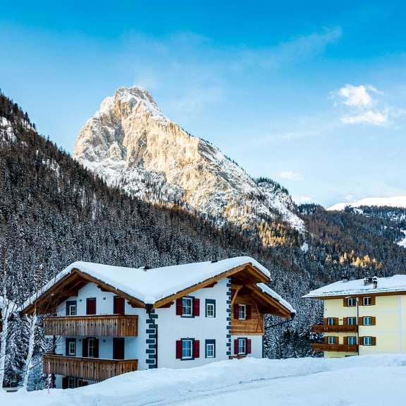 Superb views from the Dolomites Inn