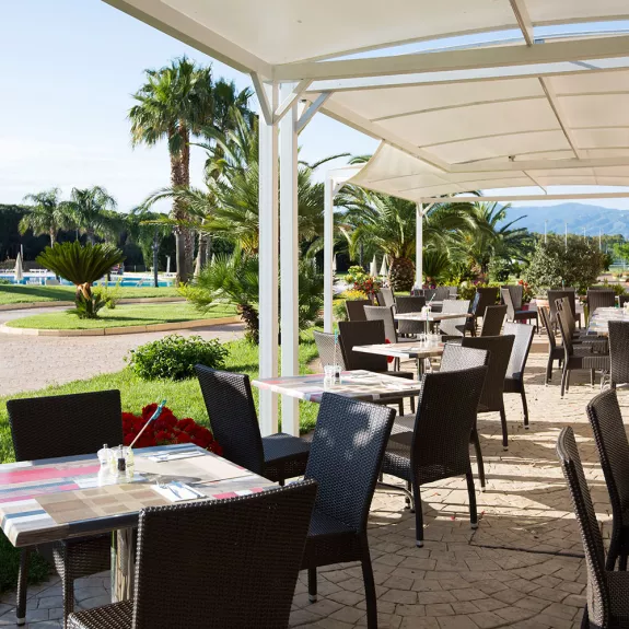 restaurant terrace