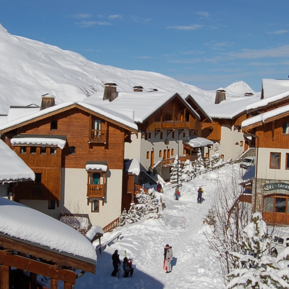 The Sapinière hamlet 