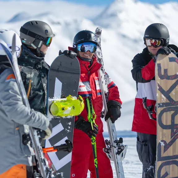 Fre ski guiding and coaching from fully qualified instructors