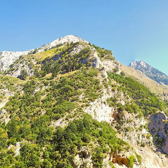 Rock climbing in Greece at Kardamili