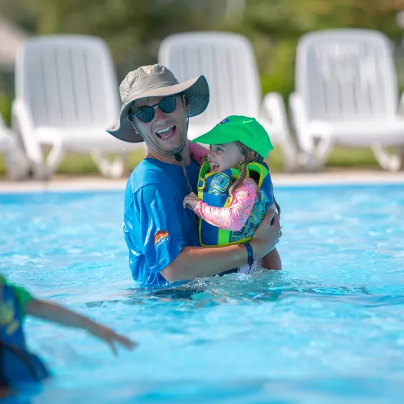 the kids' pool