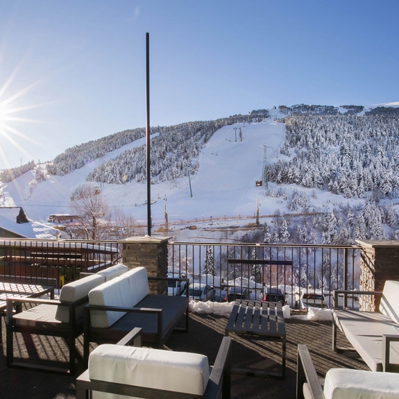 Wonderful views from the hotel terrace