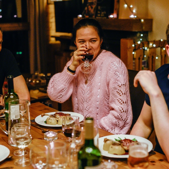 Spend some quality time with friends & family