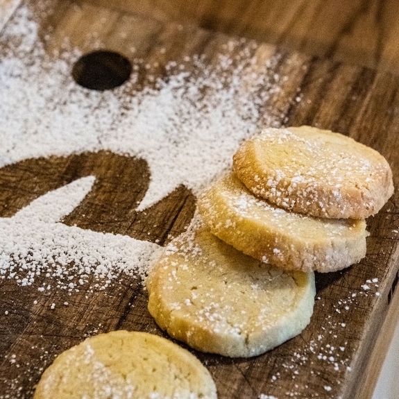 Afternoon tea & biscuits awaits