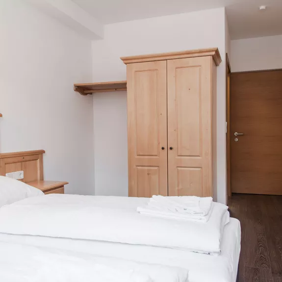 The light and spacious rooms