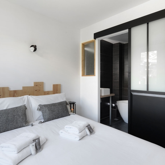 The ensuite club double room