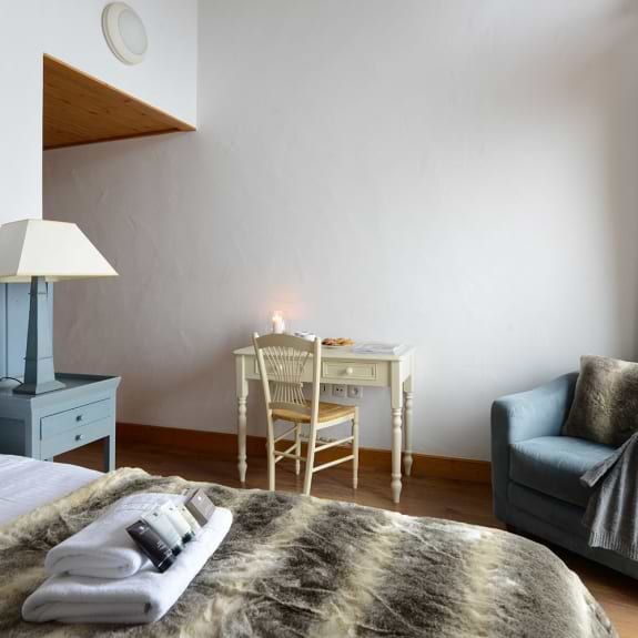 A spacious club double bedroom