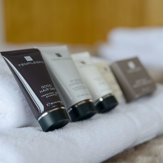 Luxurious Temple Spa products