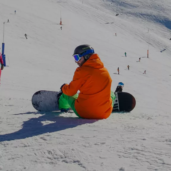 Ski Group Mountain