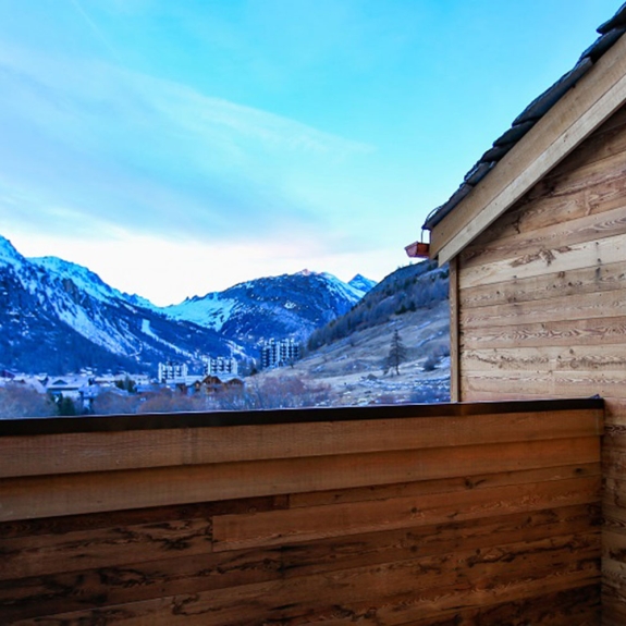 Views from one of the bedrooms