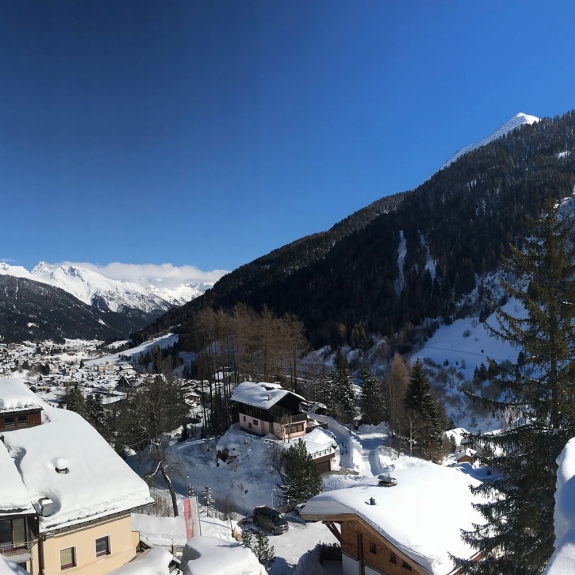 Wonderful views down the valley