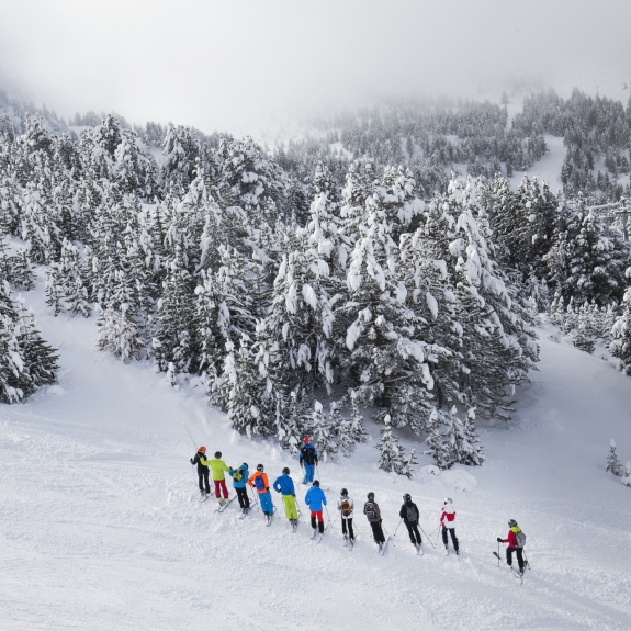 Skiing holidays for beginners