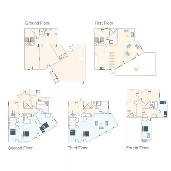 Chalet floorplan