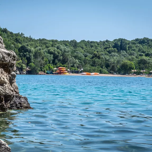 clear, blue sea