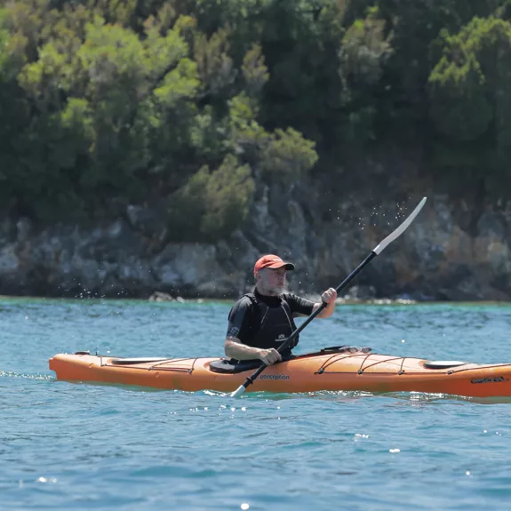 sea kayaking