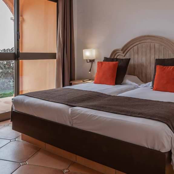 A typical double room