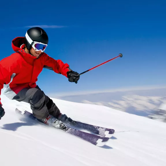 solo skier
