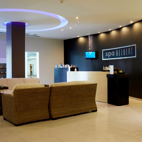 Spa reception at Levante Beach Club