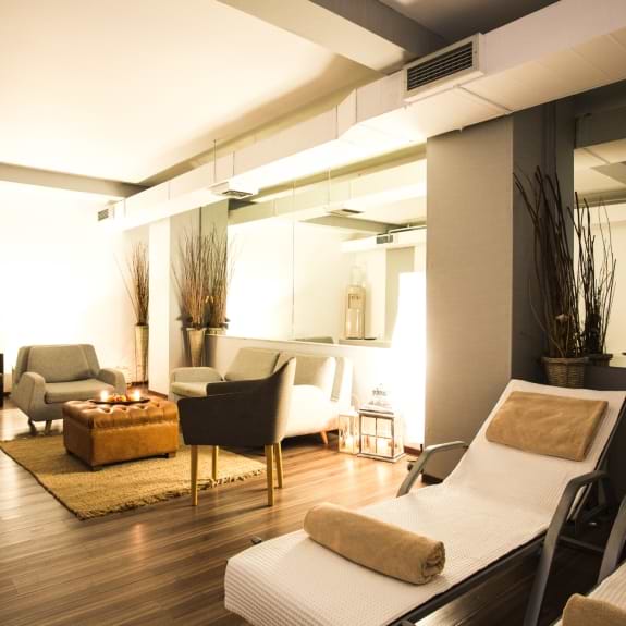 Spa reception at Messini Beach Club