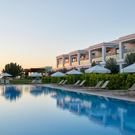 Adult swimming pool at Levante Beach Club