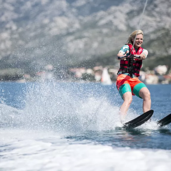 Water ski at Alana Beach Club
