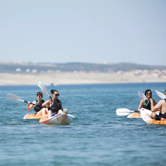 Kayaking at Alana Beach Club