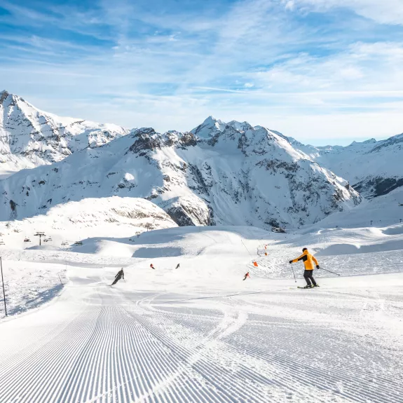 Wide-open pistes